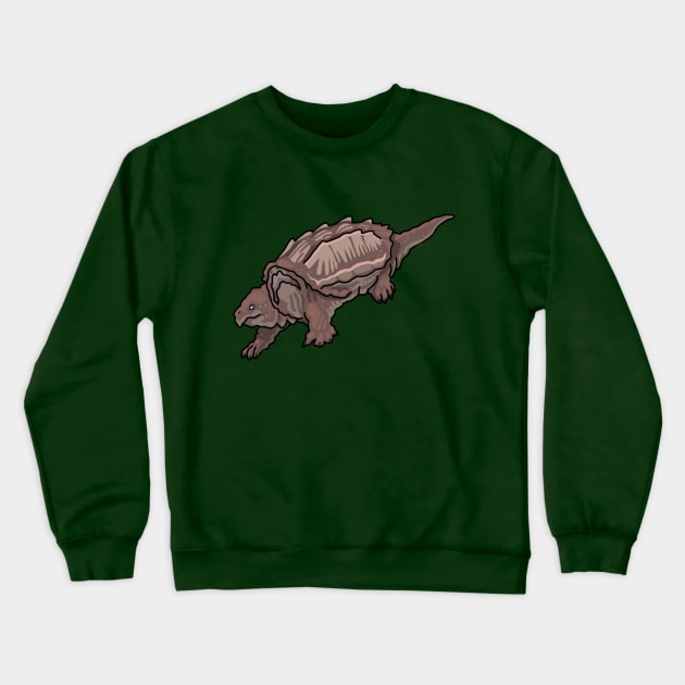 Ogua: Two-Headed Turtle Crewneck Sweatshirt by Ballyraven